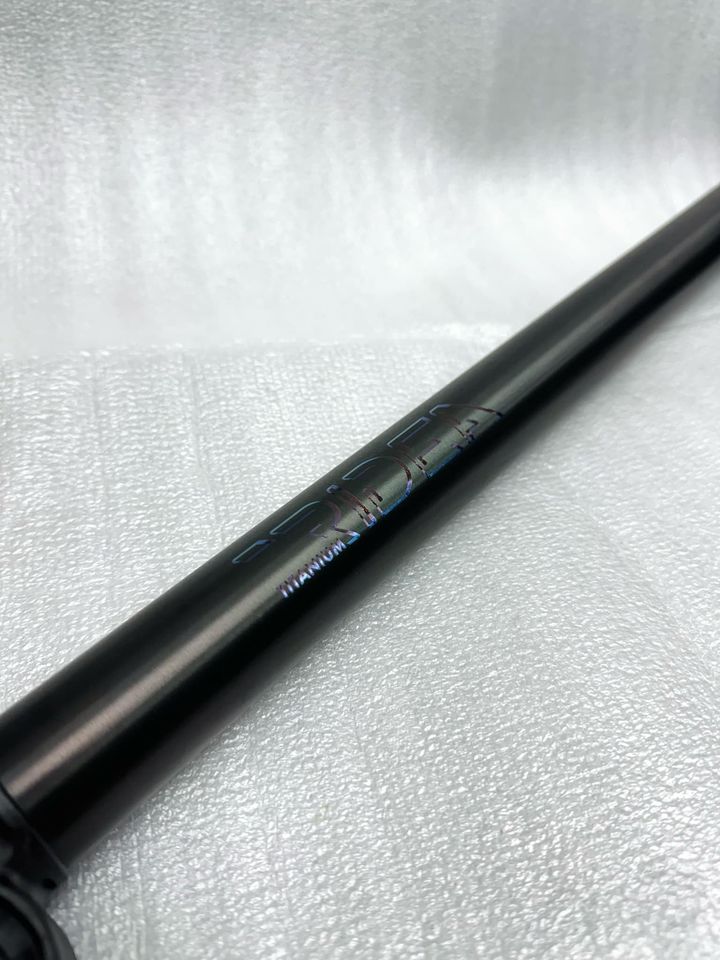 RIDEA - Titanium Seatpost (Matte-Ti edition) 鈦合金座管 鍍鈦霧面 系列