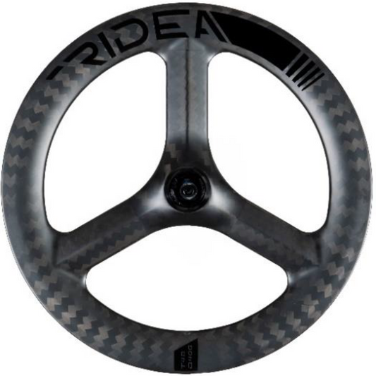 RIDEA - T48 D406 Tri-spokes "EDGE" carbon wheels Birdy 破風三刀輪組