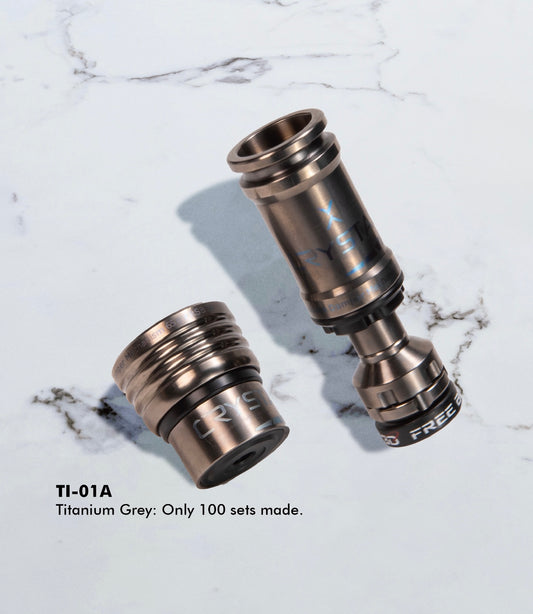 CRYSTAL - Full Titanium Adjustable Suspension F&R Set for Birdy (Limited Edition)