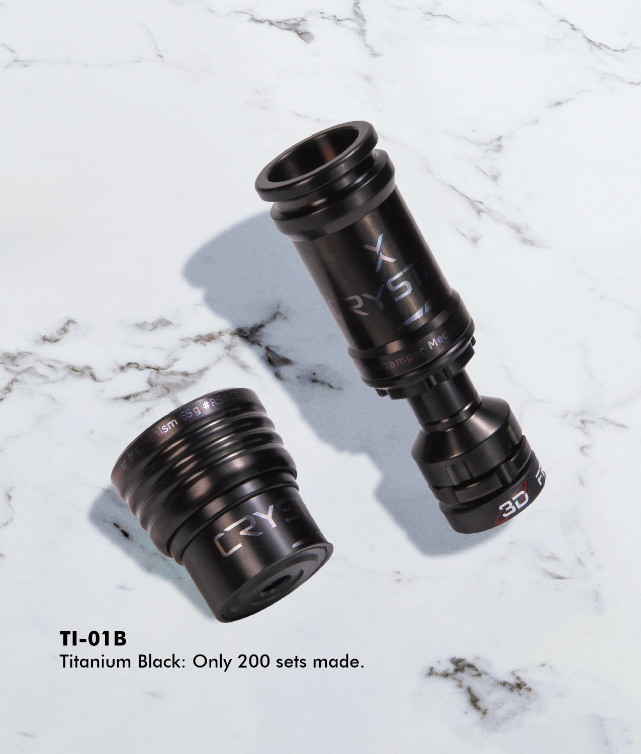 CRYSTAL - Full Titanium Adjustable Suspension F&R Set for Birdy (Limited Edition)