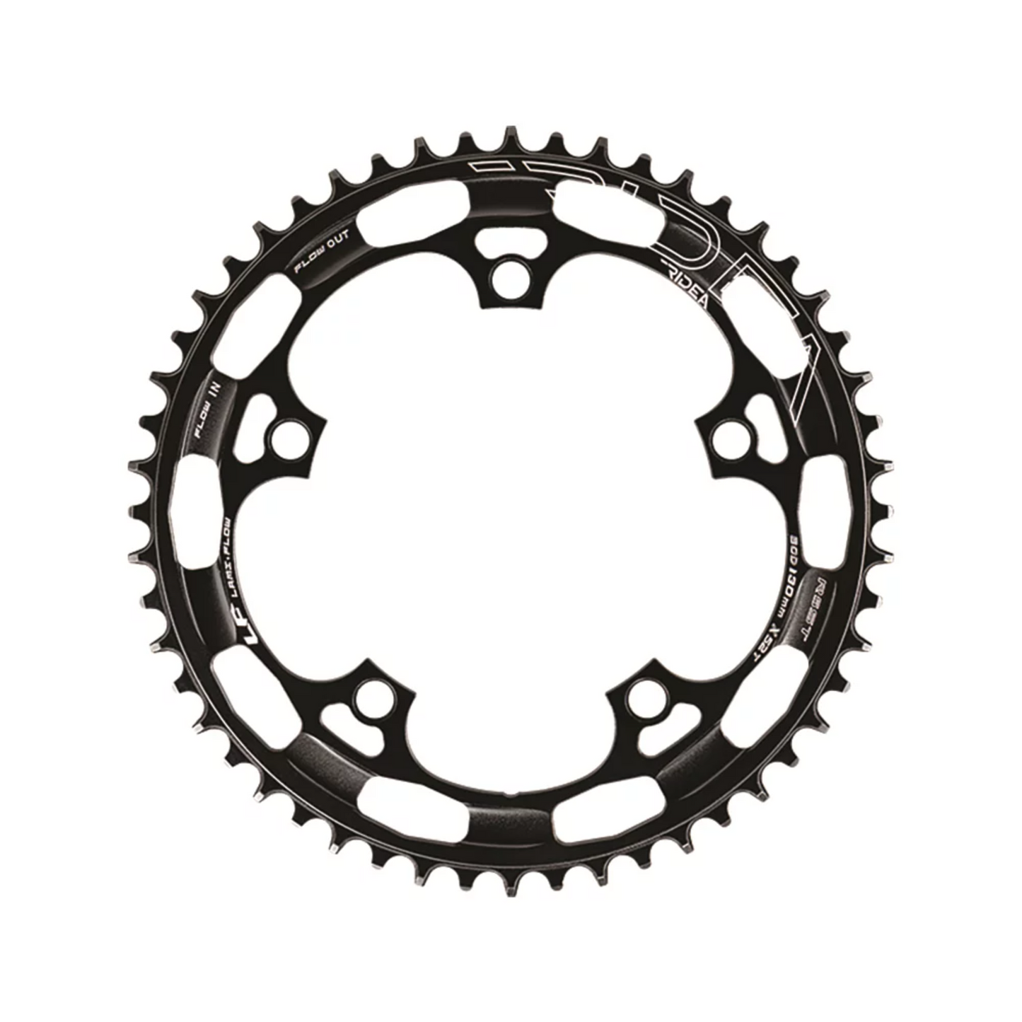 RIDEA - LamiFlow R5ST chainrings BCD130 五爪 氣動齒片
