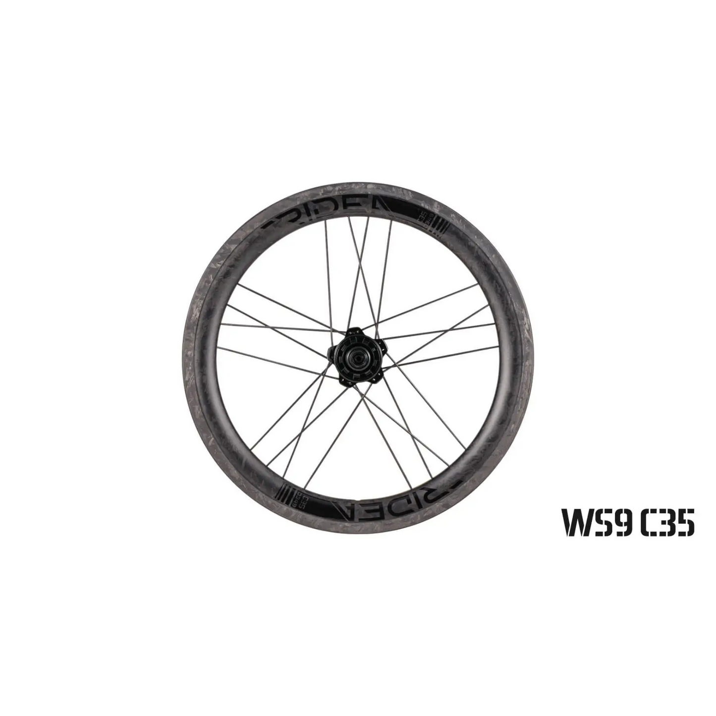RIDEA - C35 Carbon wheels ISO 349 (Brompton) 小布 碳纖維輪組