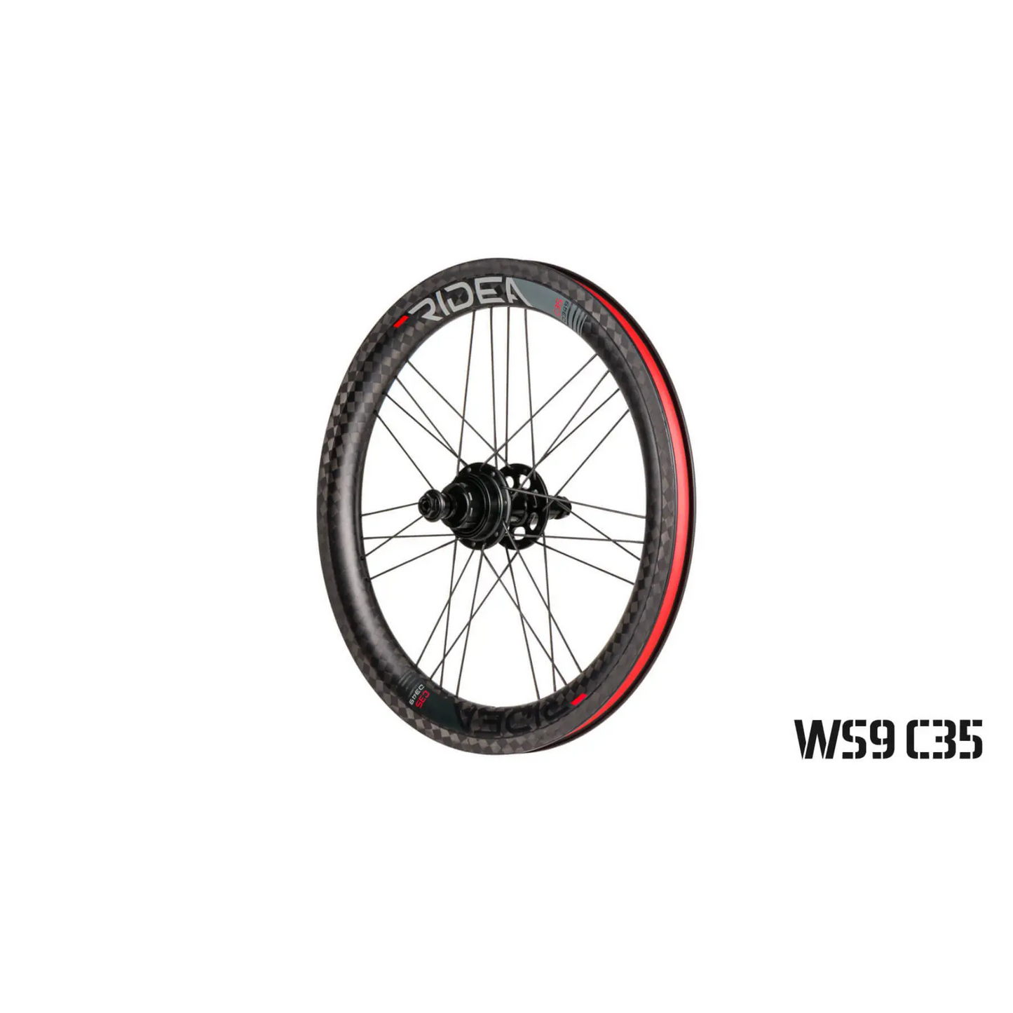 RIDEA - C35 Carbon wheels ISO 349 (Brompton) 小布 碳纖維輪組