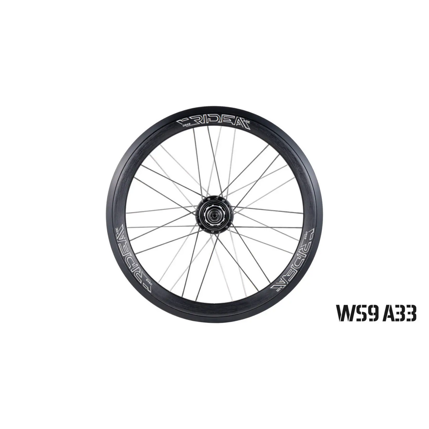 RIDEA - A33 Alloy wheels ISO 349 for Brompton 小布 高框鋁刀輪組