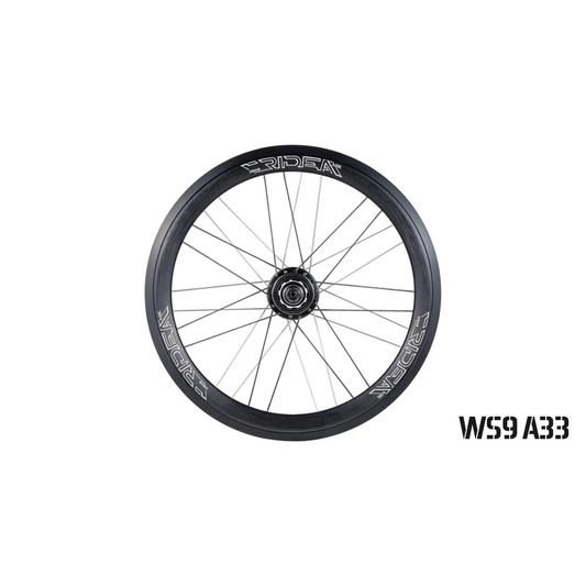 RIDEA - A33 Alloy wheels ISO 349 for Brompton 小布 高框鋁刀輪組