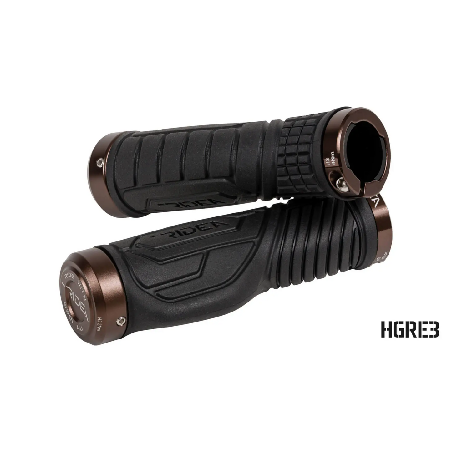 RIDEA - Ergonomic lock-on grips 人體工學手筒 系列