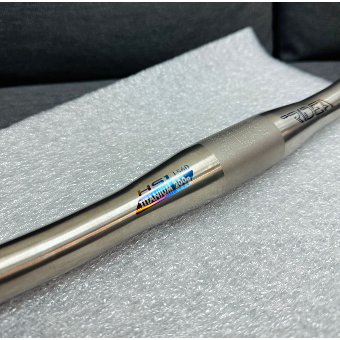 RIDEA - Titanium handlebar (Birdy) 31.8mm 鈦合金橫把 HS1