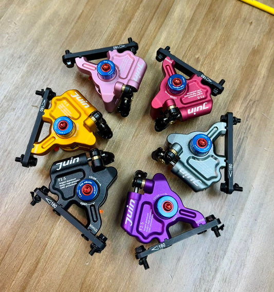 JuinTECH - "F1-S" Hybrid Hydraulic Disc Brake 整合式油壓碟煞
