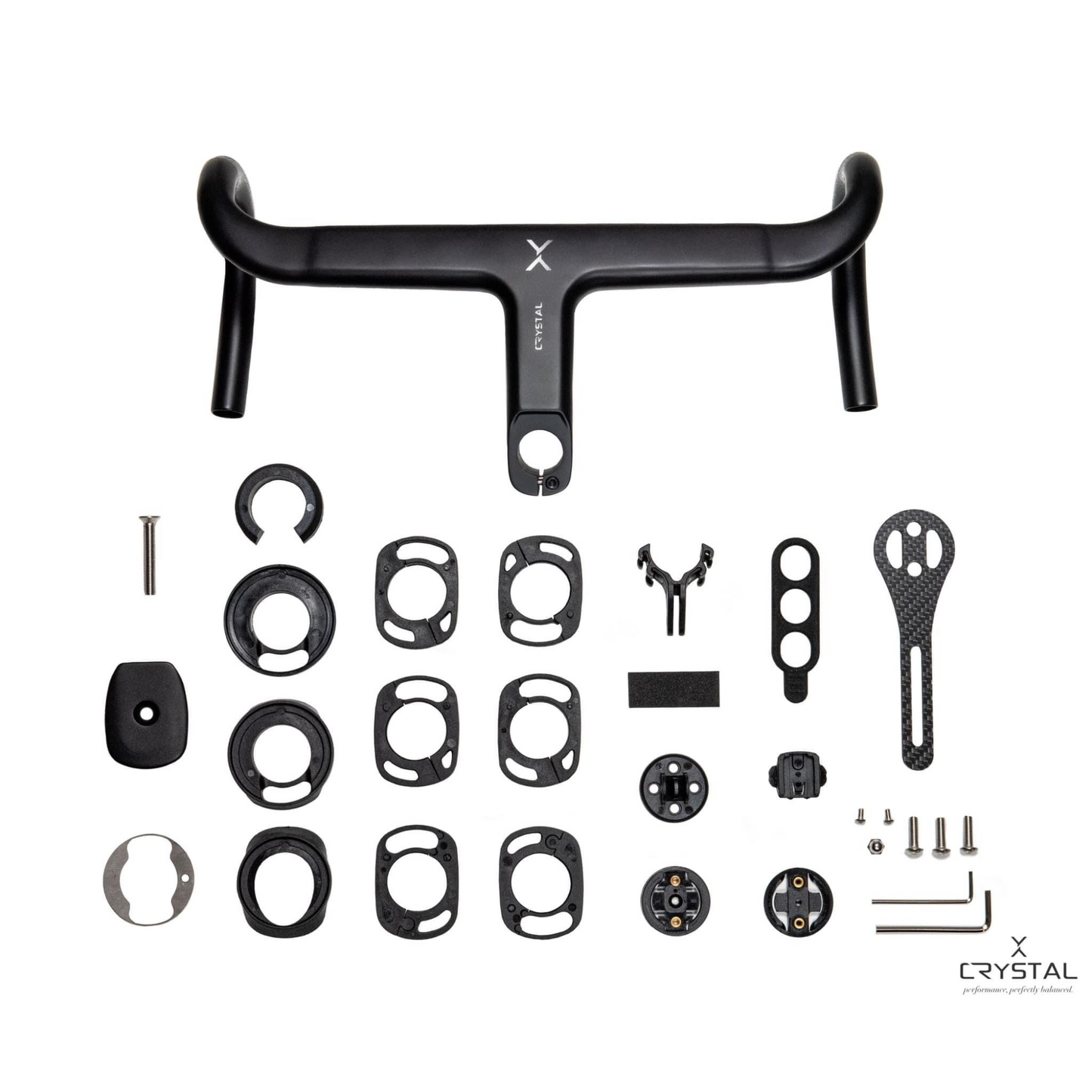 CRYSTAL - Integrated handlebar for Road/Gravel