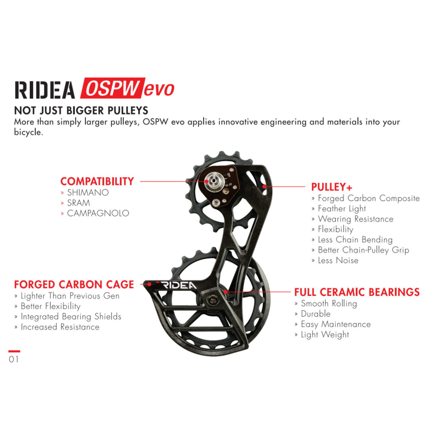 RIDEA - E48 GPWS+ EVO 登山車大導輪