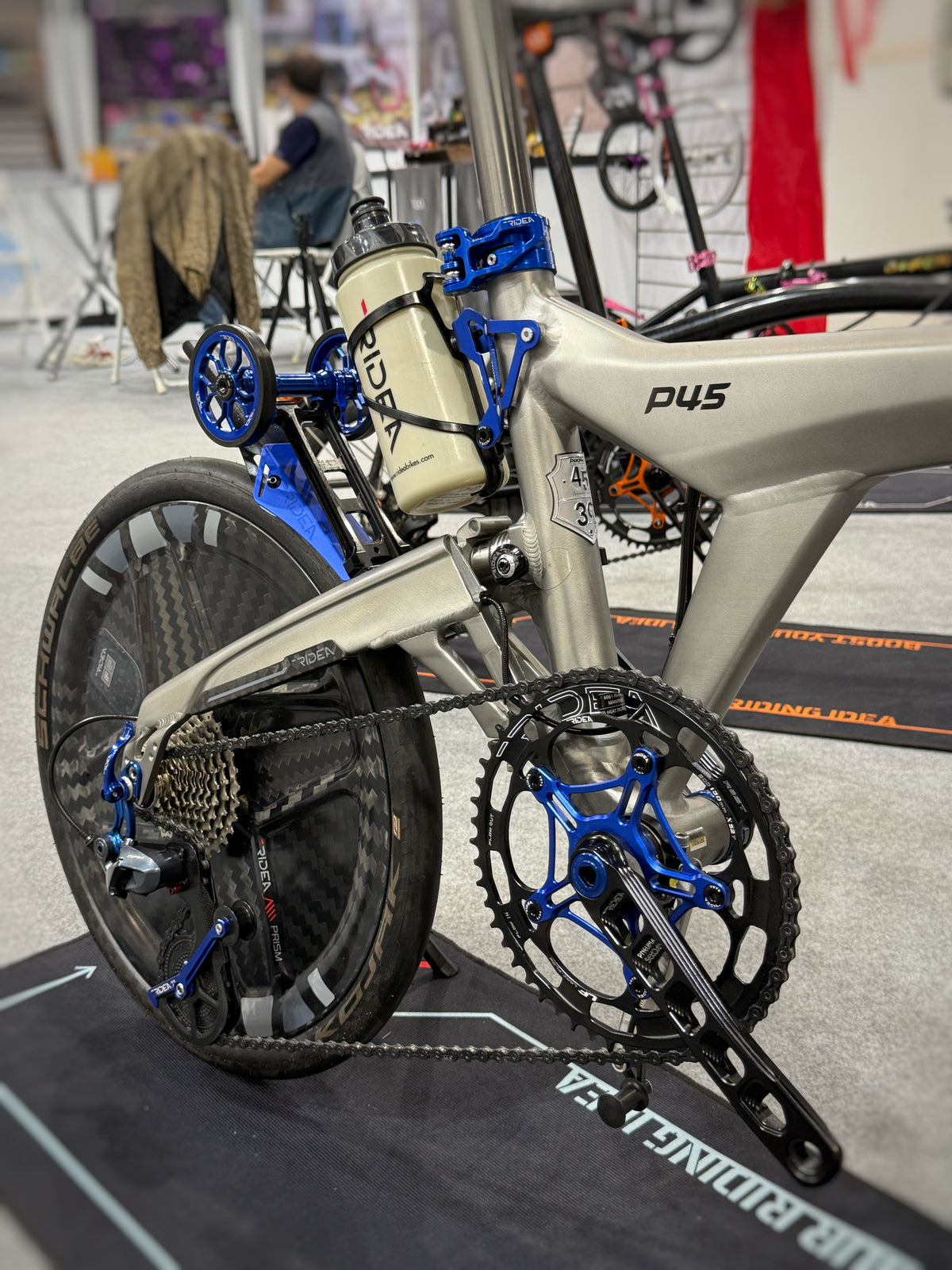 RIDEA - PRISM “Wing AERO” Carbon Wheels - Birdy C38 D406 星棱碟輪組 12速