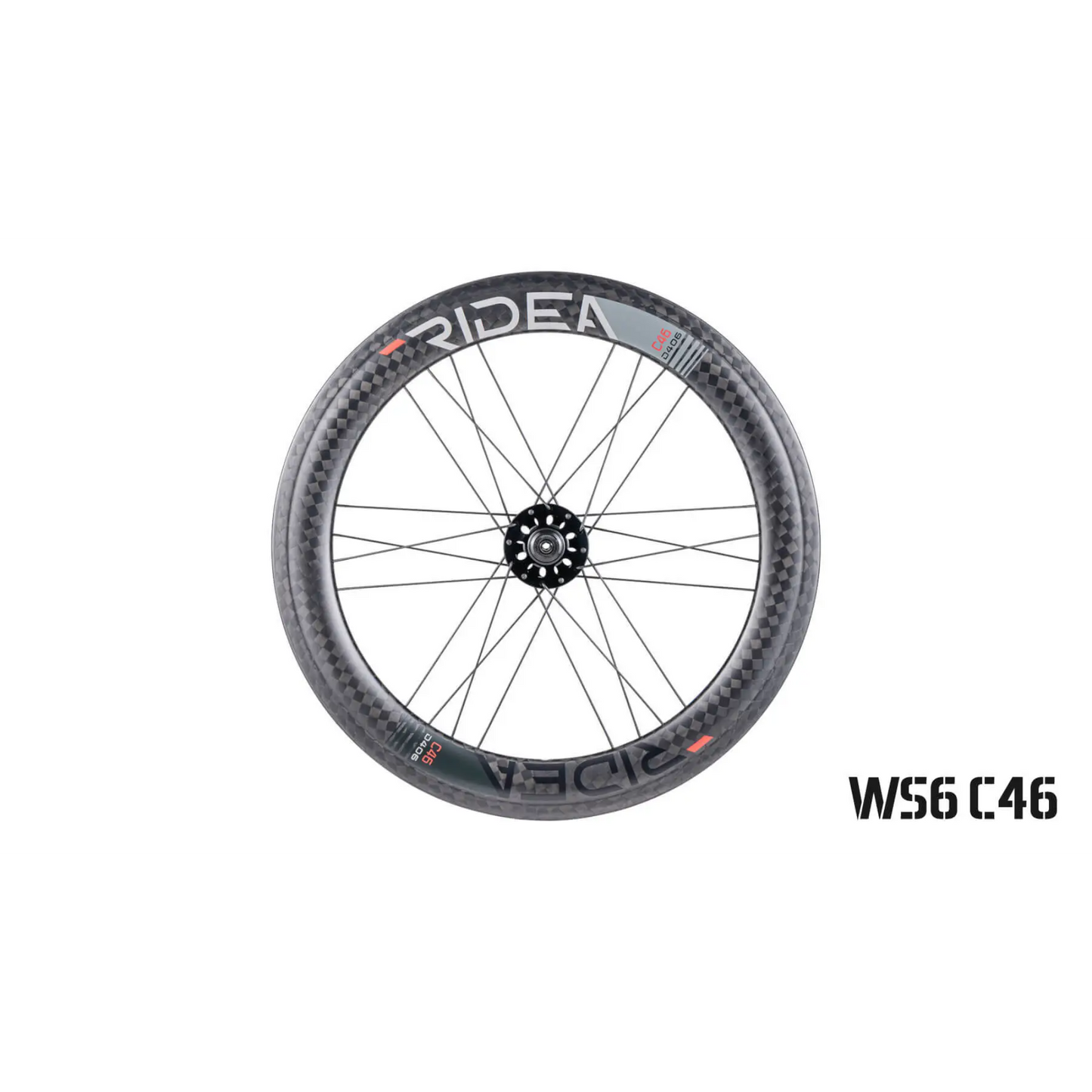 RIDEA - C44 C46 Carbon wheels ISO 355 / 406 碳刀輪組