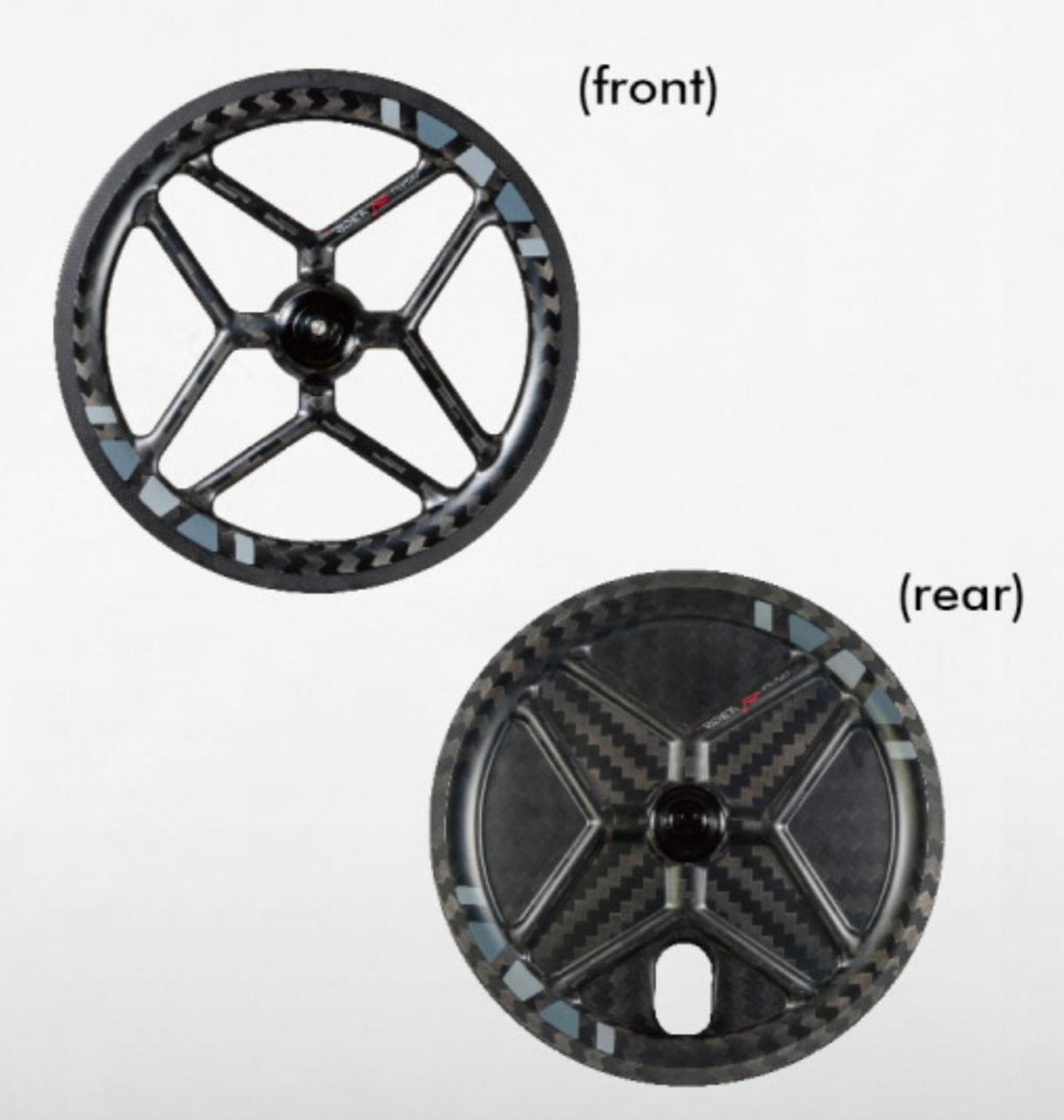 RIDEA - PRISM “Wing AERO” Carbon Wheels - Birdy C38 D406 星棱碟輪組 12速